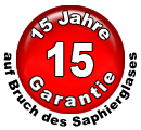 15 Jahre Garantie