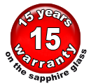 15 years waranty